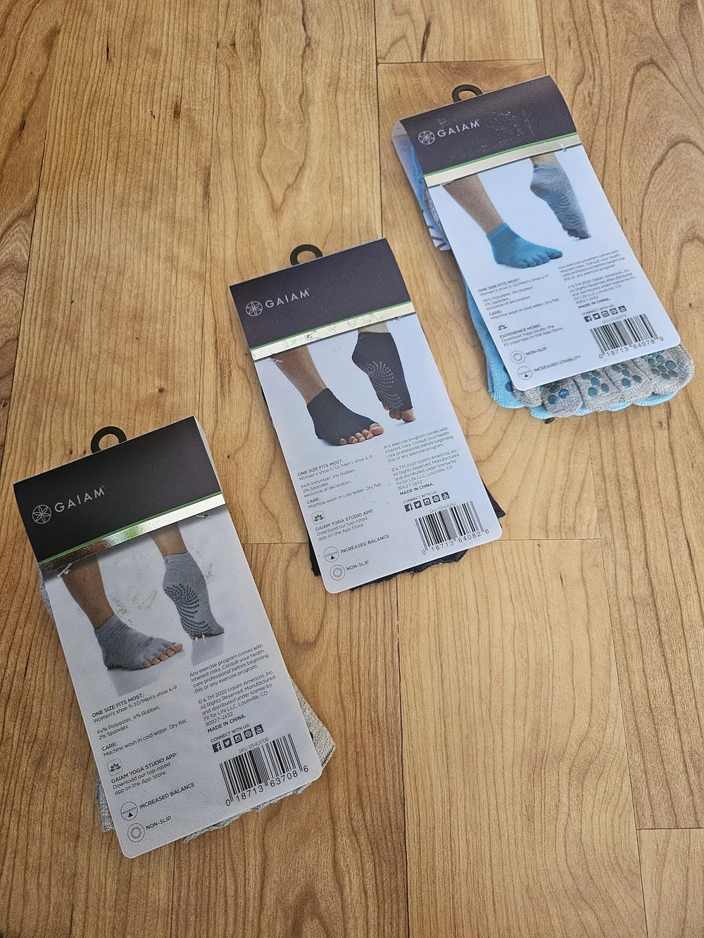 Gaiam Yoga Socks